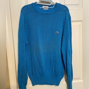 Lacoste collection by Izod mens blue sweater